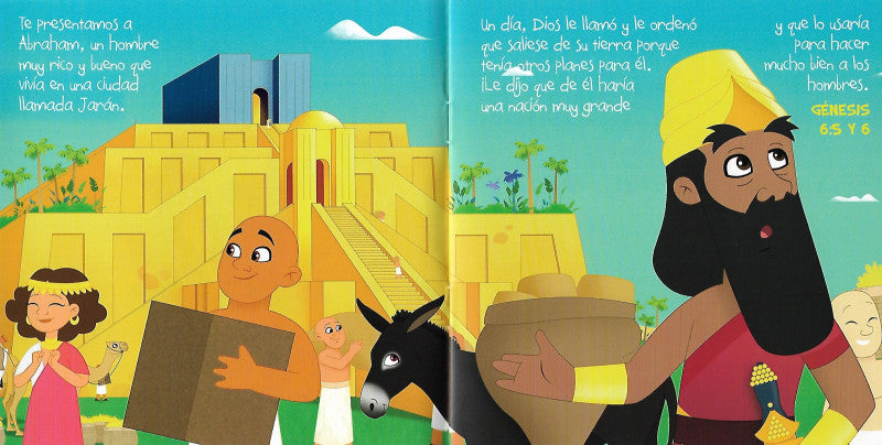 Cargue la imagen en el visor de la galería, Abraham y la gran Promesa (Mini libro) Grandes historias para pequeños lectores
