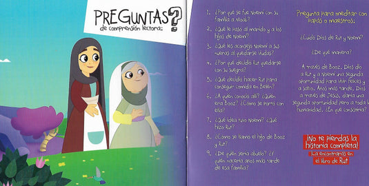 Rut y Noemí (Mini libro) Grandes historias para pequeños lectores