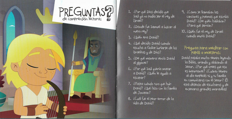 Cargue la imagen en el visor de la galería, David, el buen pastor (Mini libro) Grandes historias para pequeños lectores
