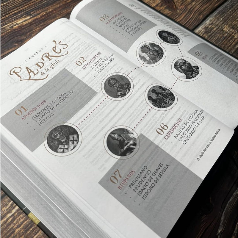 Cargue la imagen en el visor de la galería, Biblia de Estudio Patrística RVR, tapa dura
