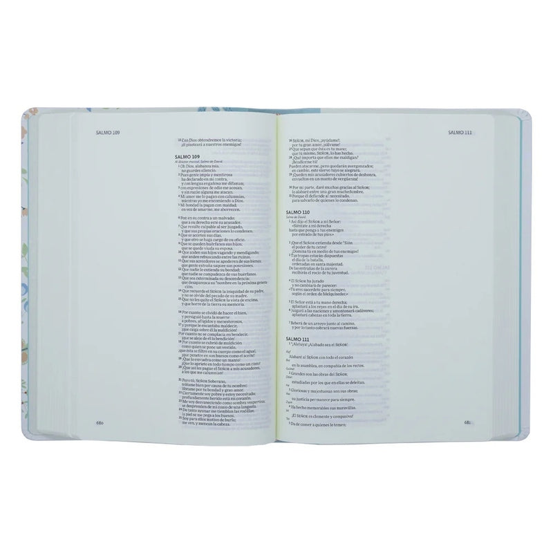 Cargue la imagen en el visor de la galería, Biblia Ilustra tu Fe NVI, beige floreada
