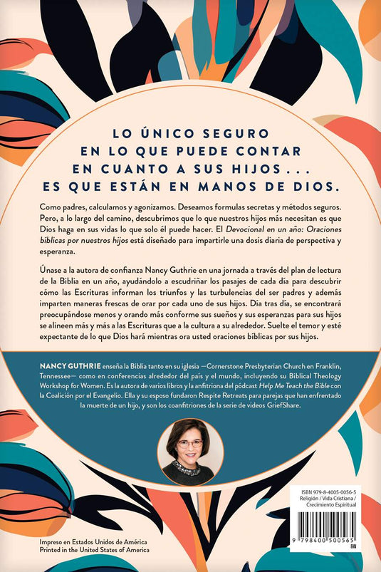 Devocional en un año: Oraciones bíblicas por nuestros hijos