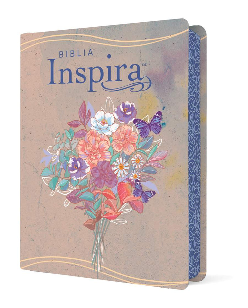 Cargue la imagen en el visor de la galería, Biblia Inspira con Filament NTV (SentiPiel Acuarela rosa)
