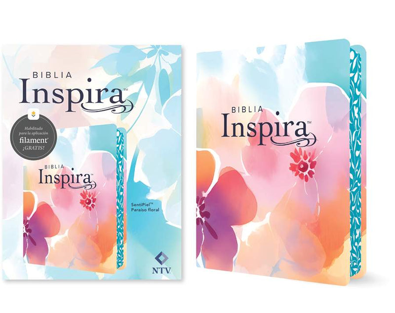 Cargue la imagen en el visor de la galería, Biblia Inspira con Filament NTV (SentiPiel Paraíso Floral)
