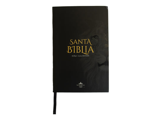 Biblia RVR 1960, Tamaño manual, Letra Grande, Tapa flex León