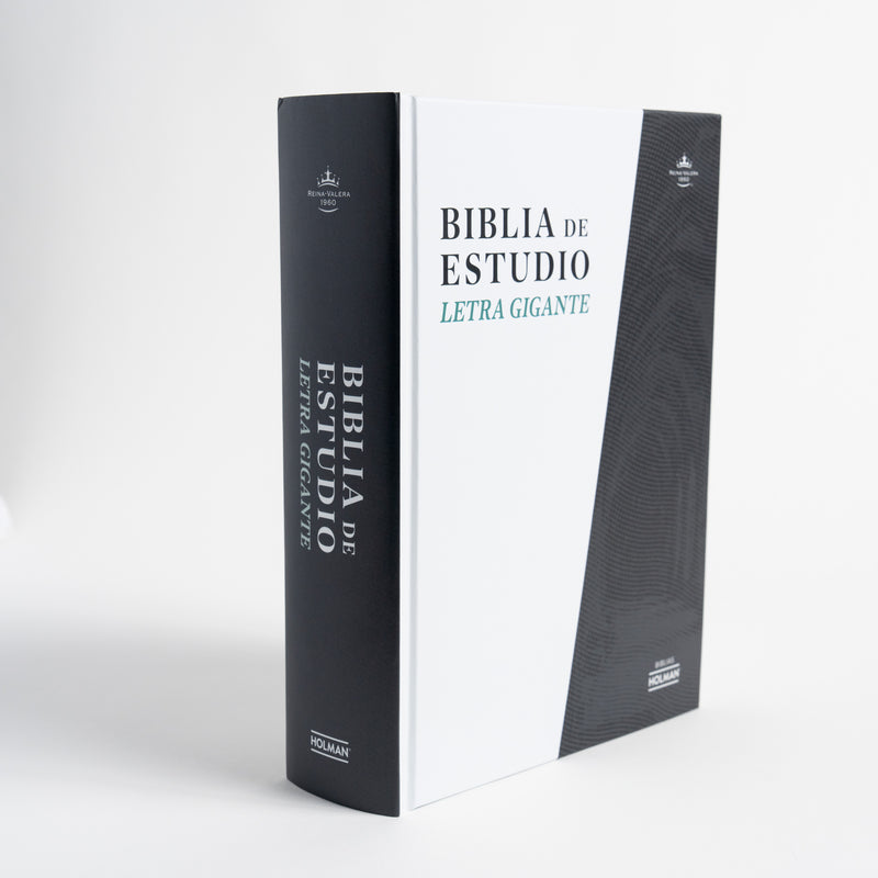 Cargue la imagen en el visor de la galería, Biblia de Estudio RVR 1960, Letra Gigante, tapa dura
