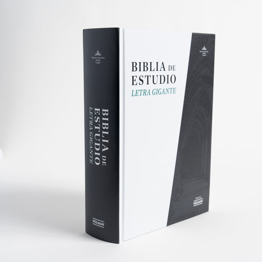 Biblia de Estudio RVR 1960, Letra Gigante, tapa dura