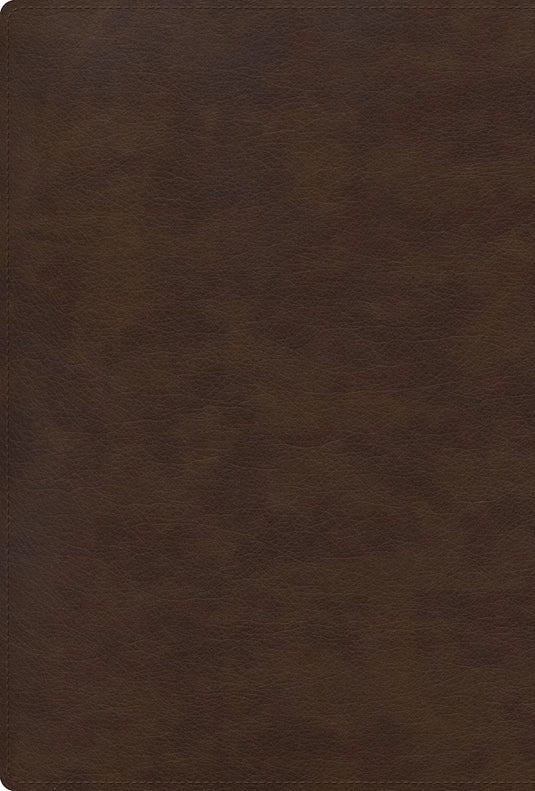 Biblia RVR 1960, Letra Grande, Tamaño Manual, edición especial, símil piel café cruz