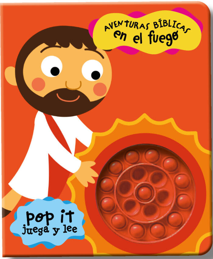 Cargue la imagen en el visor de la galería, Aventuras bíblicas en el fuego. Libro POP-IT (Colección Lee y Juega)
