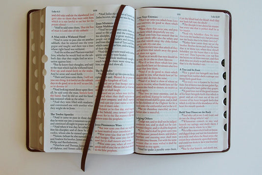 KJV Holy Bible, Giant Print,  Index, Brown Premium Imitation Leather (Biblia en inglés)