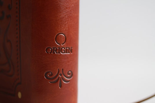 KJV Holy Bible, Giant Print,  Index, Brown Premium Imitation Leather (Biblia en inglés)