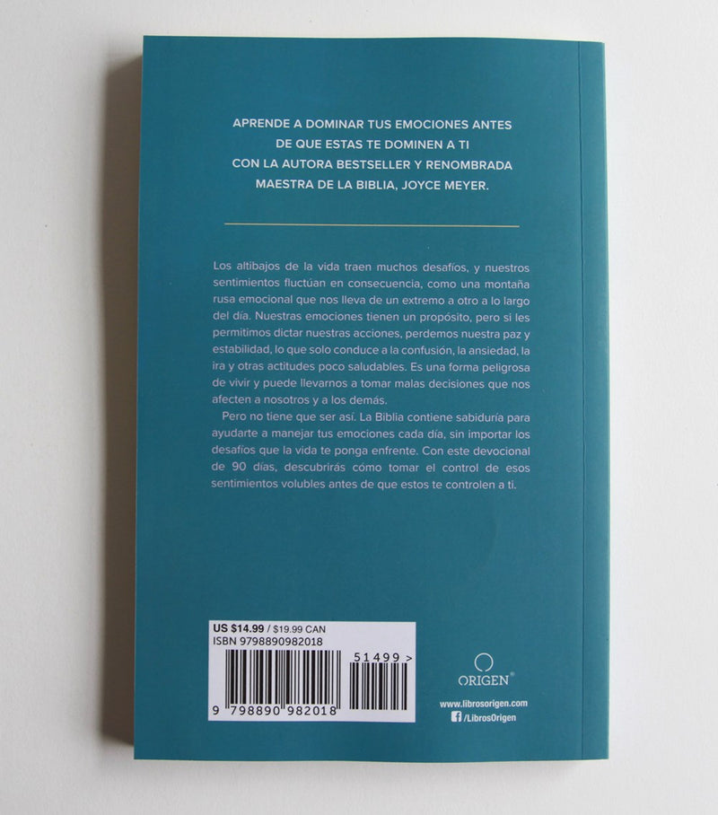 Cargue la imagen en el visor de la galería, Maneja tus emociones (Un devocional de 90 días): Sabiduría diaria para mantenerse estable en un mundo inestable

