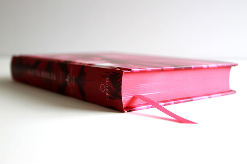 Cargue la imagen en el visor de la galería, Biblia León de Judá RVR 1960, Letra Grande, Tamaño Manual, Tapa dura fucsia
