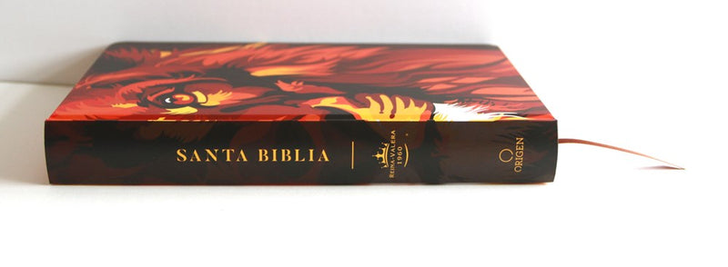Cargue la imagen en el visor de la galería, Biblia León de Judá RVR 1960, Letra Grande, Tamaño Manual, Tapa dura marrón
