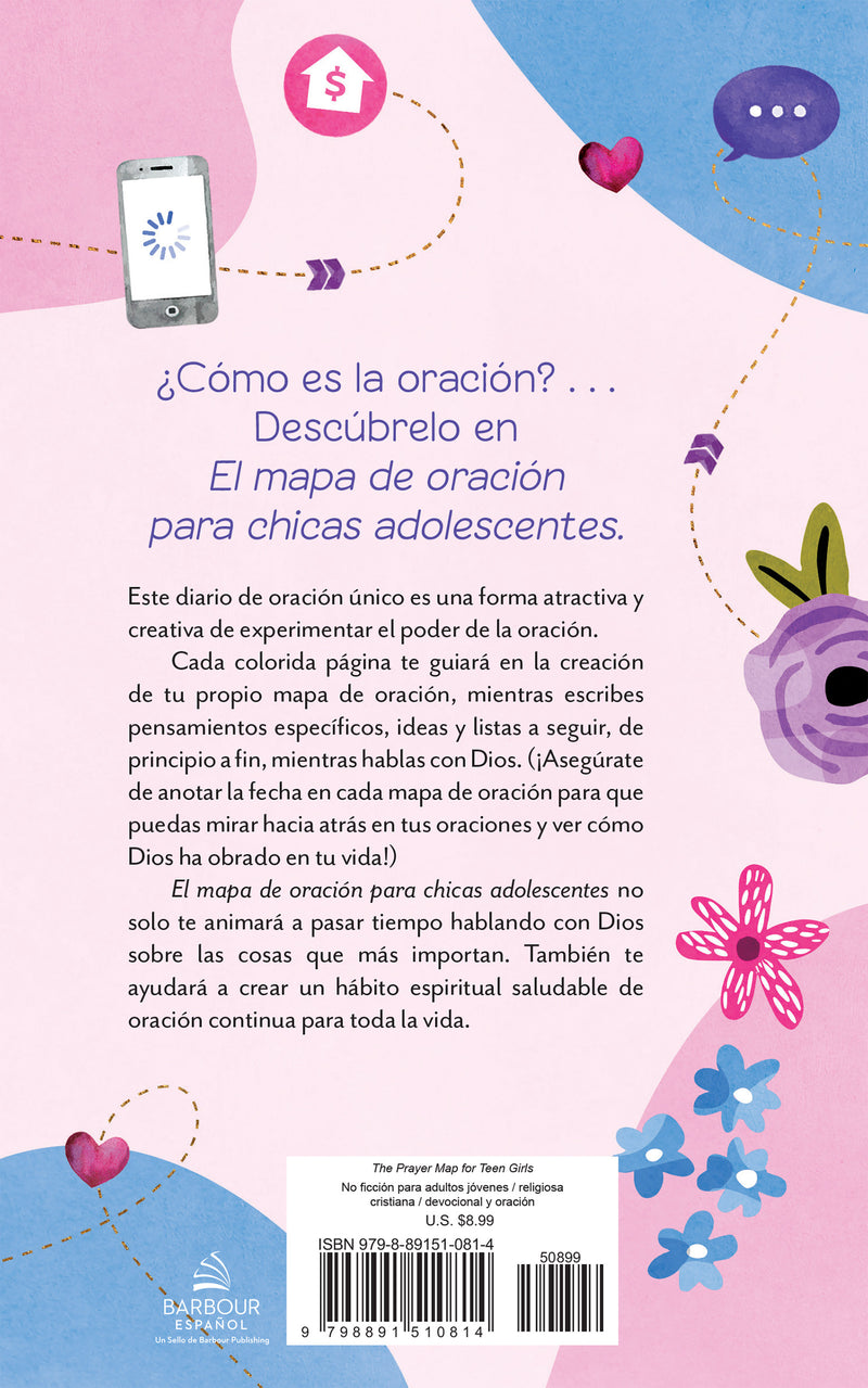 Cargue la imagen en el visor de la galería, El Mapa de Oración para chicas adolescentes:  Un Diario Creativo
