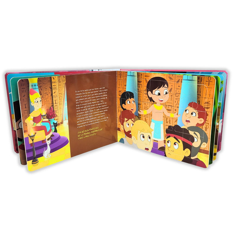 Cargue la imagen en el visor de la galería, Libro Rompecabezas – Entrada y Salida de Egipto

