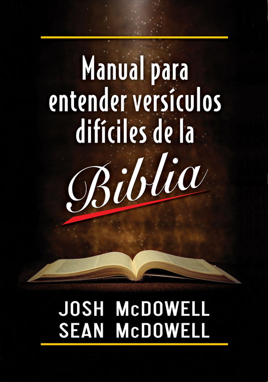 Manual para entender versículos difíciles de la Biblia