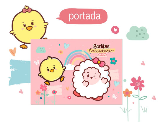 Calendario Borlitas 2025