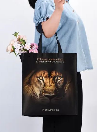 Bolsa de tela León de Judá