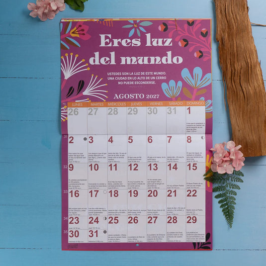 Calendario de pared Pechi 2027 En Dios Eres