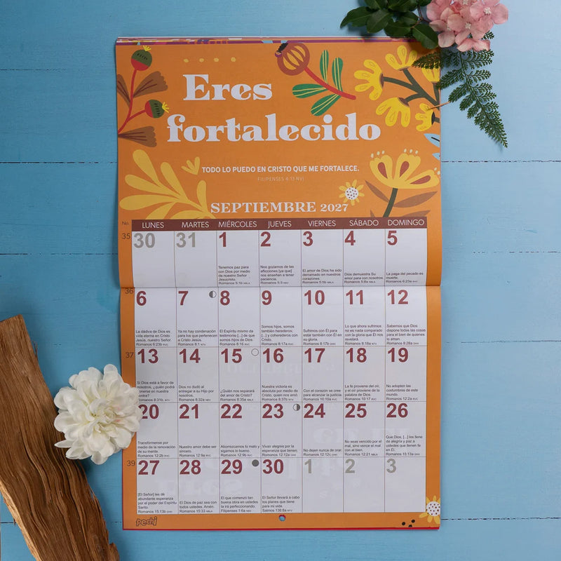 Cargue la imagen en el visor de la galería, Calendario de pared Pechi 2027 En Dios Eres
