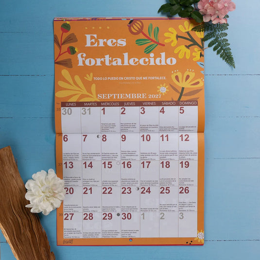 Calendario de pared Pechi 2027 En Dios Eres