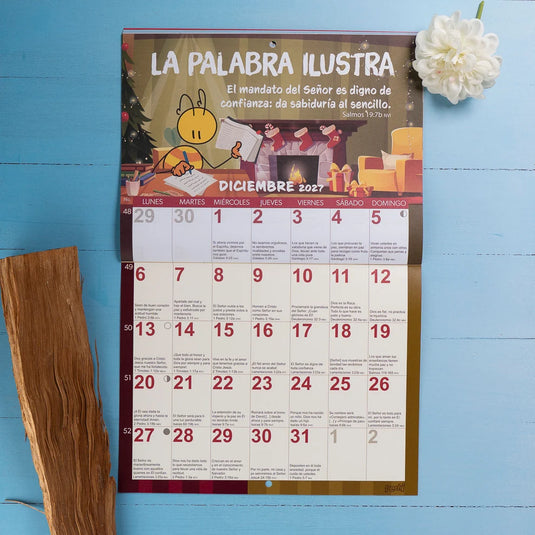 Calendario de pared  2027 La Biblia en tu vida