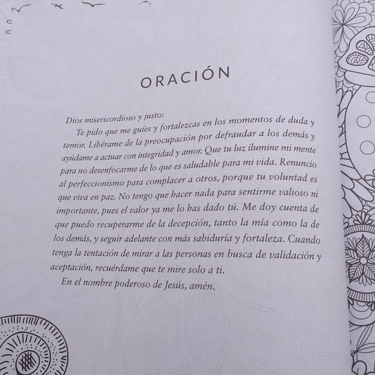 ¡No temas!: Libro para colorear