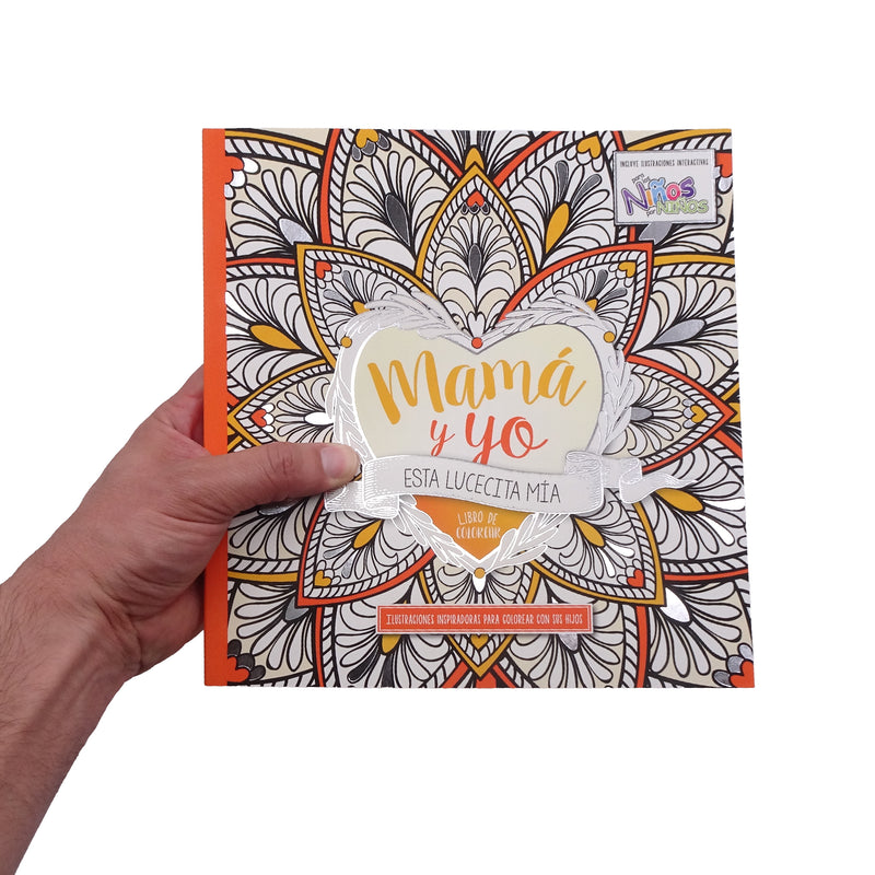 Cargue la imagen en el visor de la galería, Mamá y yo Esta lucecita mía: Libro para colorear
