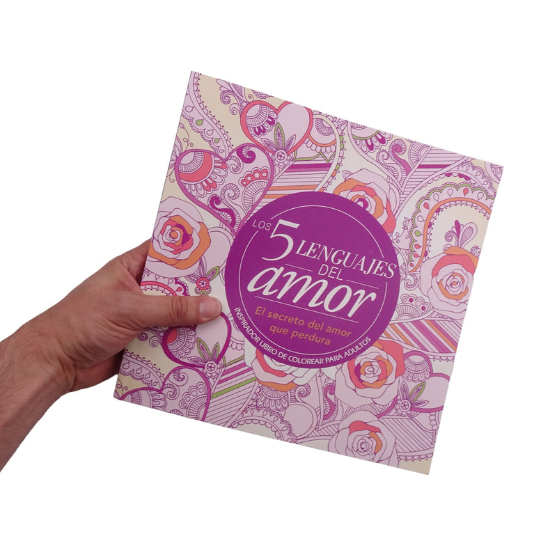 Cargue la imagen en el visor de la galería, Los 5 lenguajes del amor:  Libro para colorear
