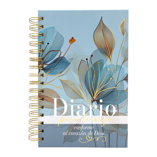 Diario para la Mujer Conforme al Corazón de Dios, edición pétalos