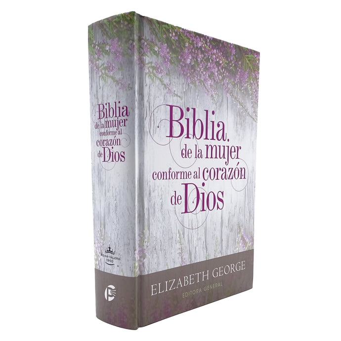 Biblia de la Mujer Conforme al Corazón de Dios RVR 1960, tapa dura