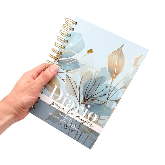 Diario para la Mujer Conforme al Corazón de Dios, edición pétalos