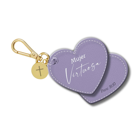 Llavero Corazón Mujer Virtuosa