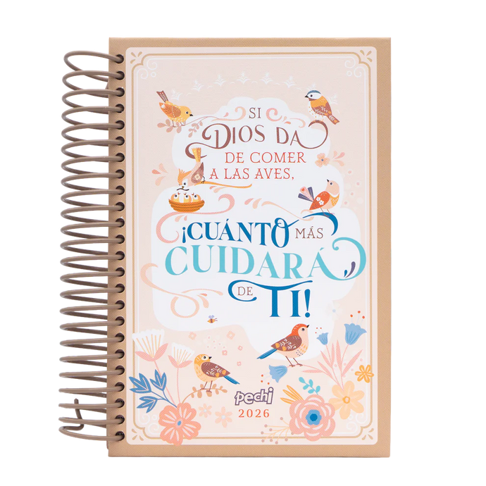 Agenda Pechi espiral Pajaritos