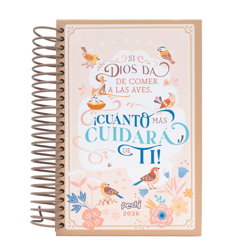 Cargue la imagen en el visor de la galería, Agenda Pechi espiral Pajaritos
