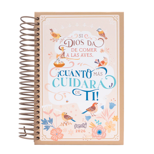 Agenda Pechi espiral Pajaritos