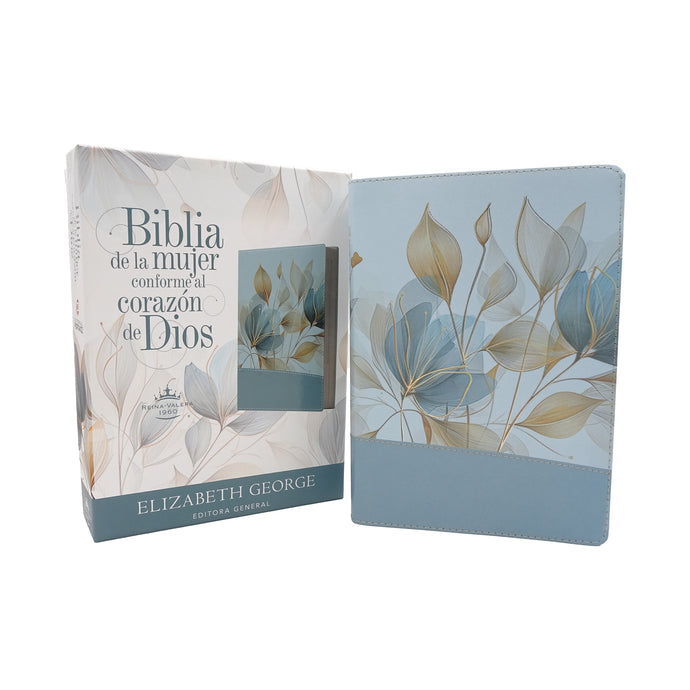 Biblia de la Mujer Conforme al Corazón de Dios RVR 1960, edición pétalos
