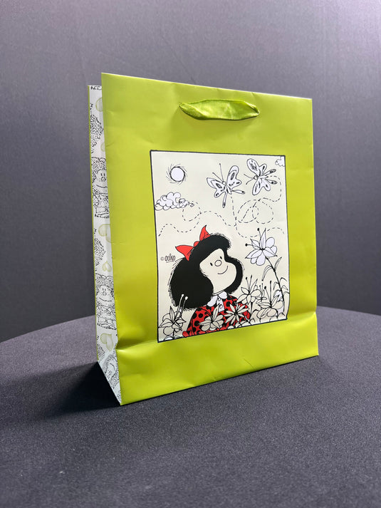 Bolsa para regalo mediana Mafalda "Al final de cuentas"