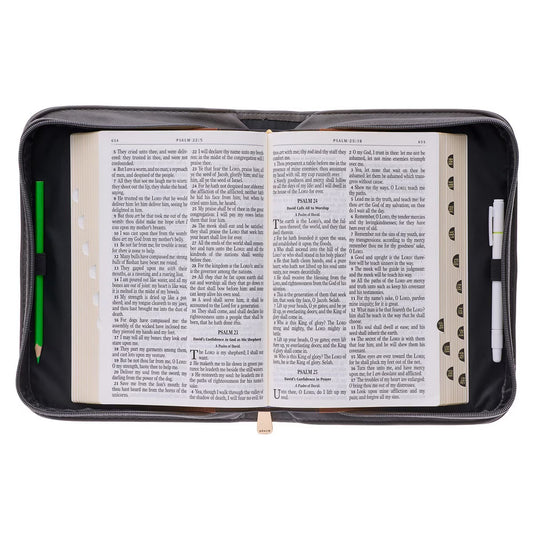 Estuche mediano para Biblia "Amazing Grace"
