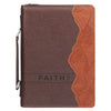 Estuche grande para Biblia "Faith Moves Mountains" – Mateo 17:20