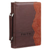Estuche grande para Biblia "Faith Moves Mountains" – Mateo 17:20