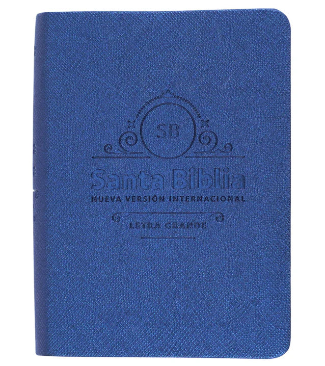 Cargue la imagen en el visor de la galería, Biblia NVI, Tamaño Bolsillo, Azul Metalizado
