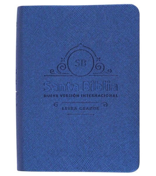 Biblia NVI, Tamaño Bolsillo, Azul Metalizado