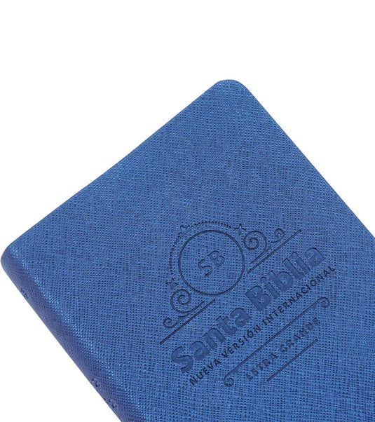 Biblia NVI, Tamaño Bolsillo, Azul Metalizado