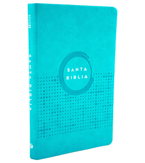 Biblia NVI, Ultrafina, imitación piel turquesa