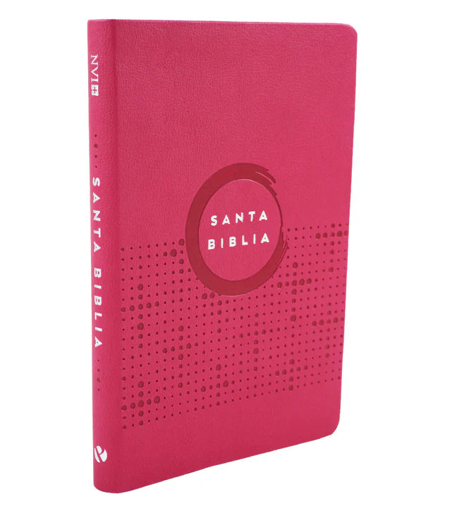 Cargue la imagen en el visor de la galería, Biblia NVI, Ultrafina, imitación piel fucsia
