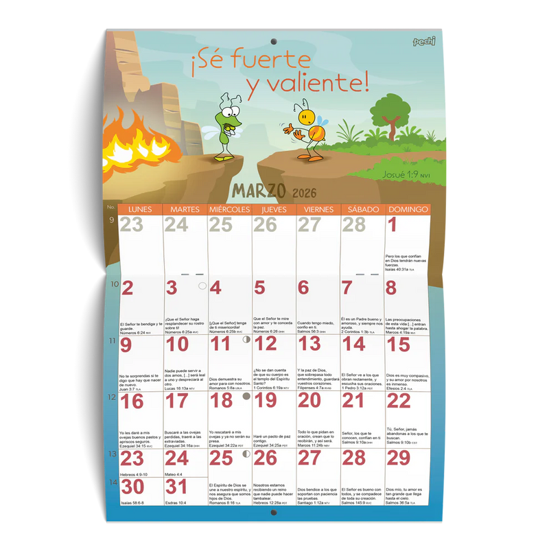Cargue la imagen en el visor de la galería, Calendario de pared Pechi 2026
