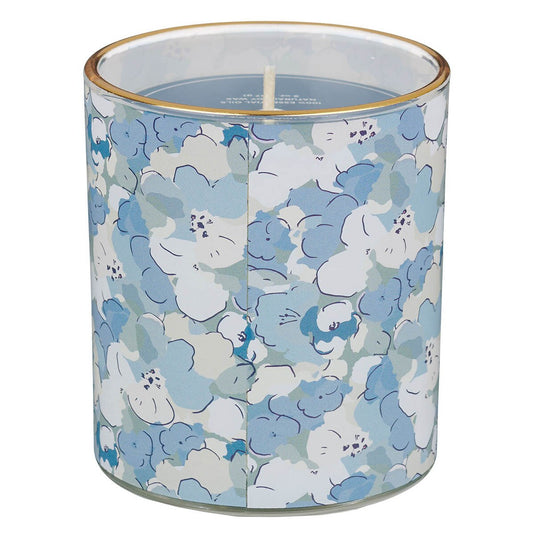 Vela aromática en vaso de vidrio 
