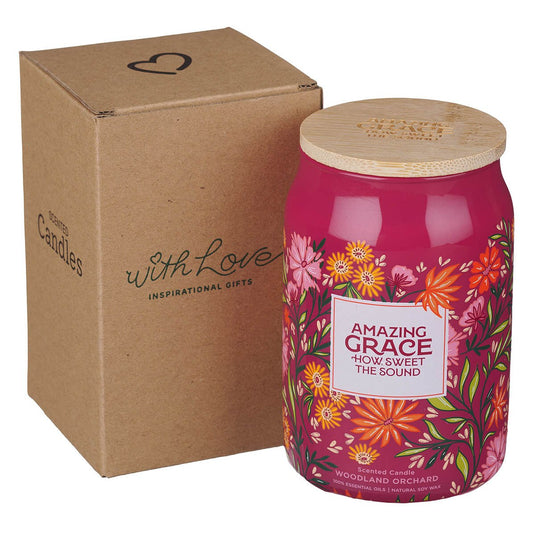 Vela Aromática en Vaso de Vidrio 